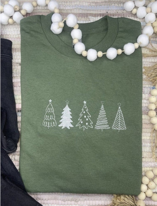 Oh Christmas Tree Comfort Colors Tee