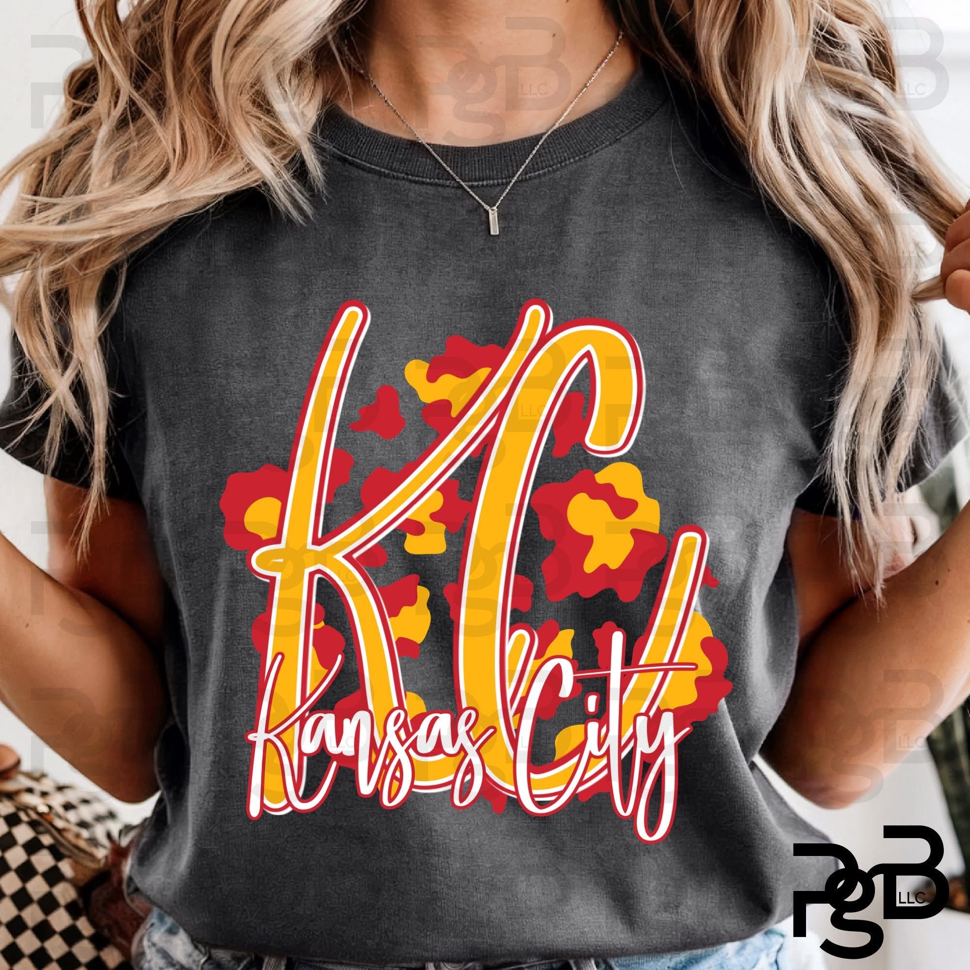 KC Leopard Tee or Sweatshirt *PREORDER*