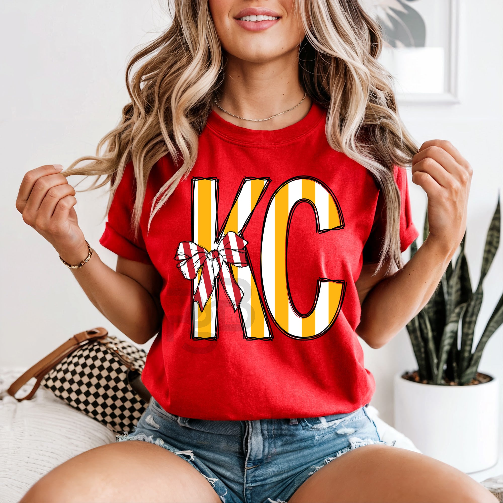 KC Stripes Tee or Sweatshirt *PREORDER*