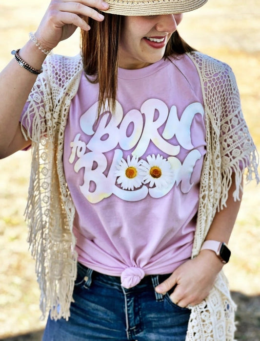 Born to Bloom Tee