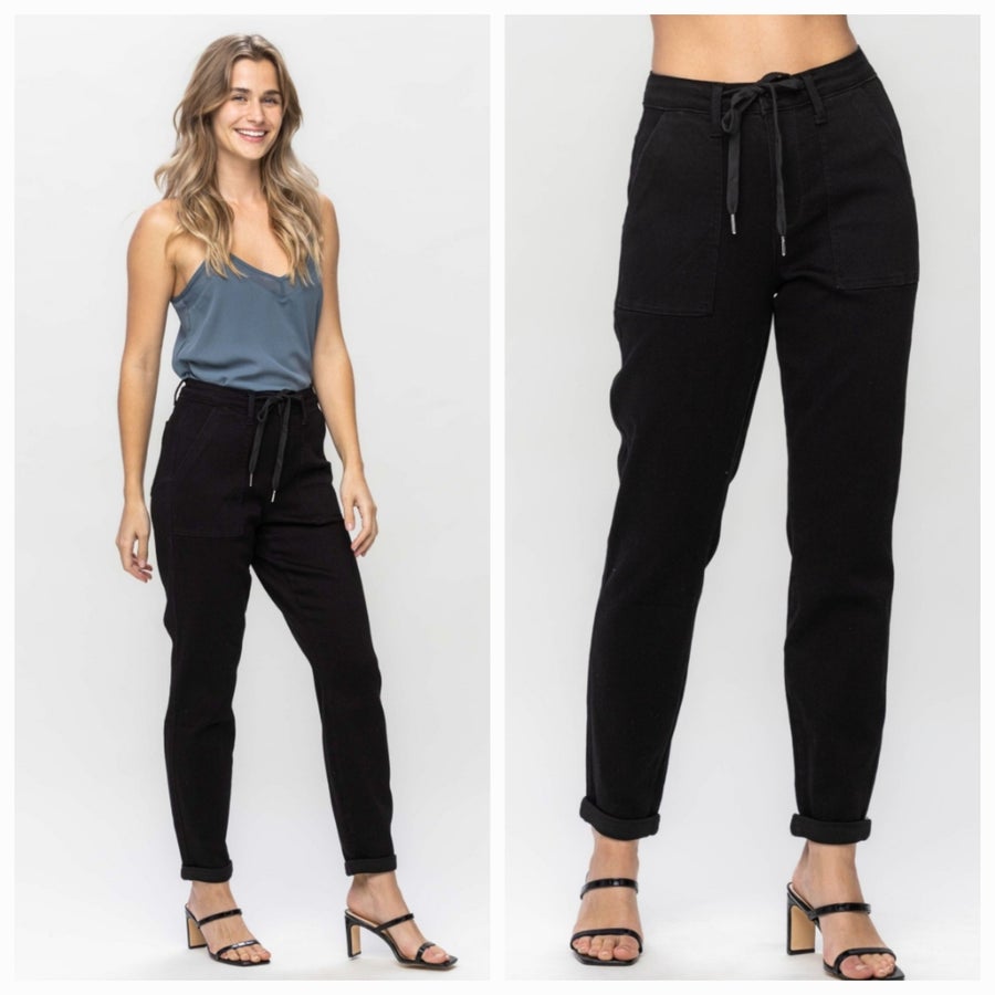 Judy Blue Black Jogger Jean