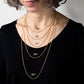 Enamel and Rhinestone KC Necklace 24 Inch