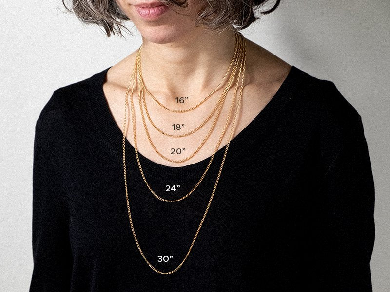 Enamel and Rhinestone KC Necklace 24 Inch