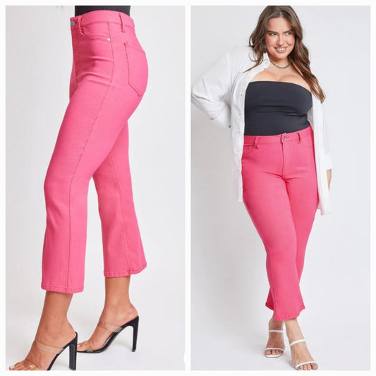 Hyperstretch Cropped Pant Fiery Coral