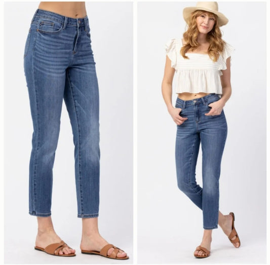 Judy Blue Whiskered Slim Jean