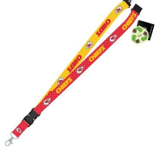 Chiefs Lanyard Red Gold