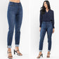 Judy Blue Pull-On Cuffed Slim Jean