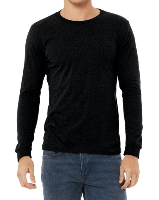 Bella Canvas Blend Long Sleeve Tee Black