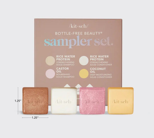 Shampoo + Conditioner 4pc Sampler Set