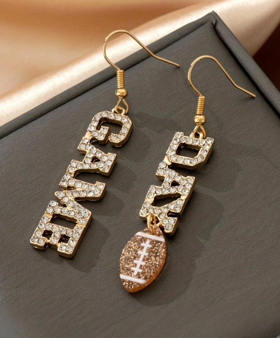 Game Day Rhinestone Earrings