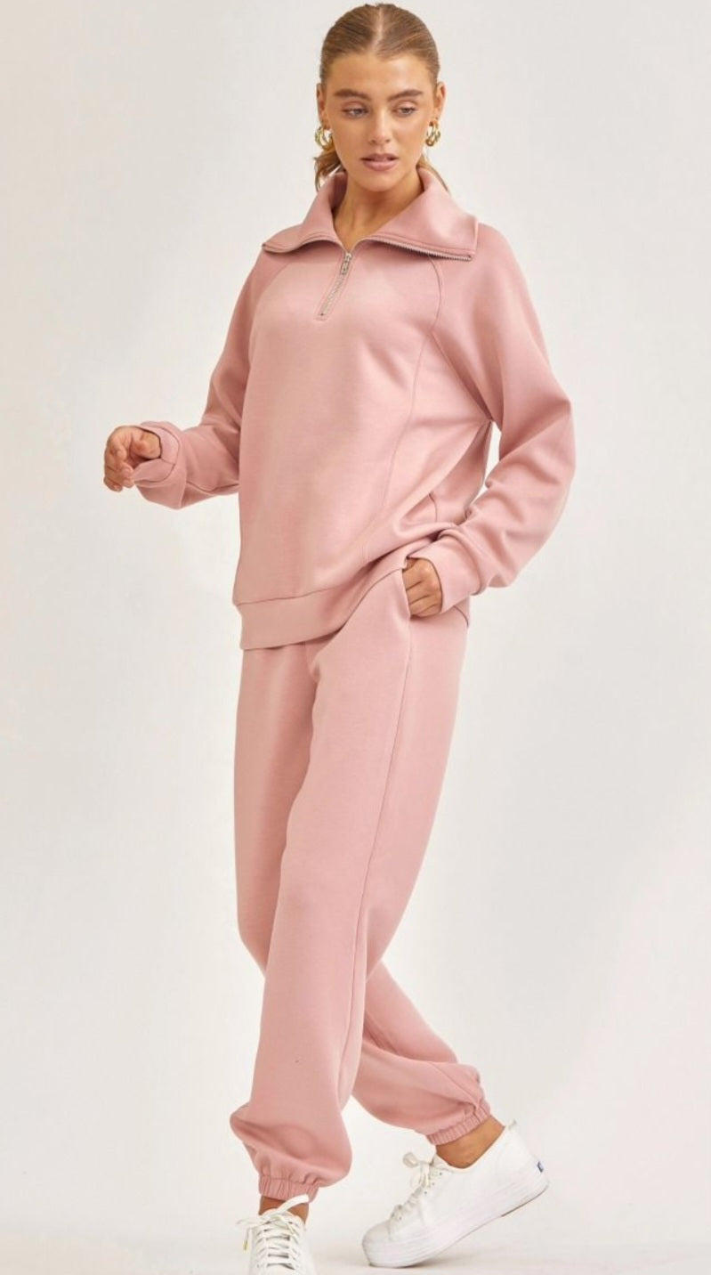 Hamptons Scuba Modal Set Mauve