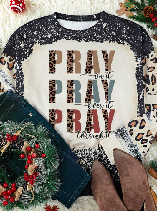 Pray Pray Pray Performance Pullover