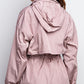 *DOORBUSTER* Rae Mode Parachute Long Sleeve Jacket Mauve