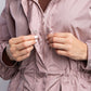 *DOORBUSTER* Rae Mode Parachute Long Sleeve Jacket Mauve