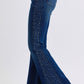 Judy Blue Rhinestone Panel Flare Jean