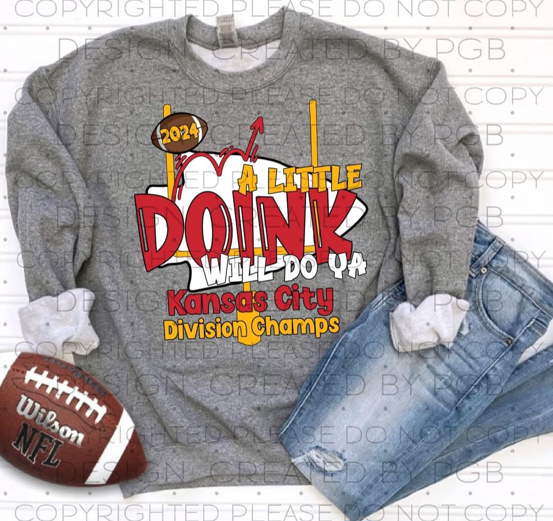 A Little Doink will Do Ya Sweatshirt Grey *PREORDER*