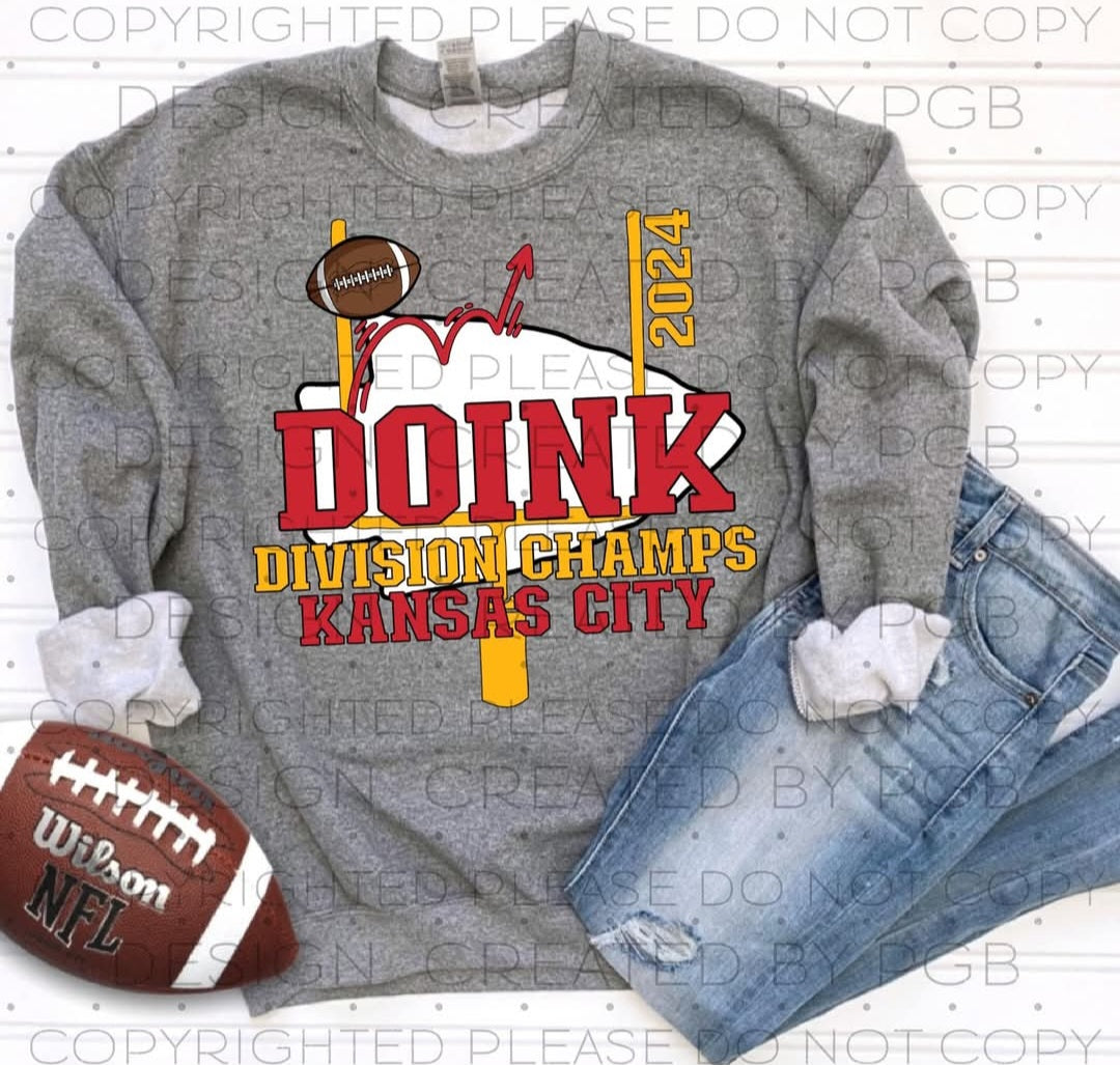 Doink Division Champs Sweatshirt Grey *PREORDER*