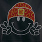 Spangle Smiley Chiefs Sweatshirt Black *PREORDER*