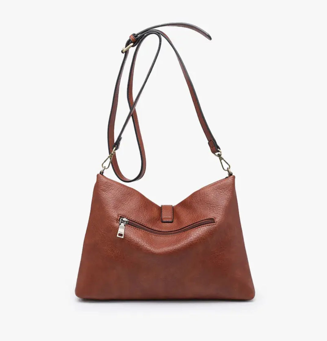 Tassel Crossbody Bag Camel