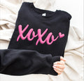 PUFF XOXO Heart Sweatshirt Black