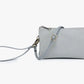 Canvas 3 Compartment Crossbody Grey