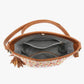 Straw Textured Crossbody
