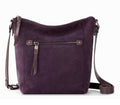 Ashland Crossbody Aubergine Suede