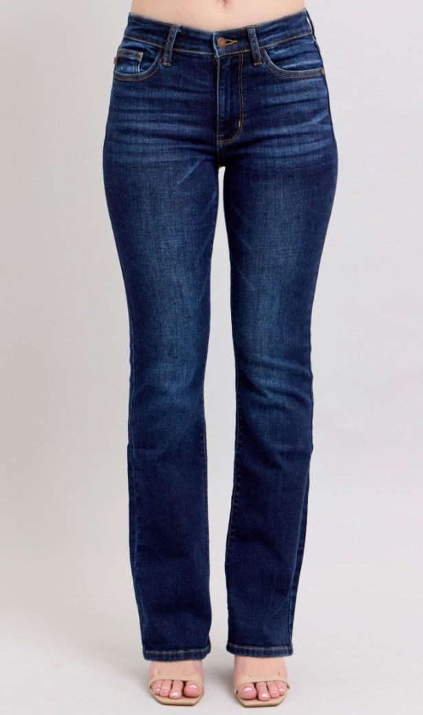 Judy Blue Midrise Dark Bootcut Jean