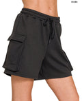 Scuba Mom Cargo Shorts Black