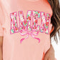 AMEN Bow Pink Tee