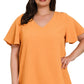 Air Flow Ruffle Sleeve Top Mango