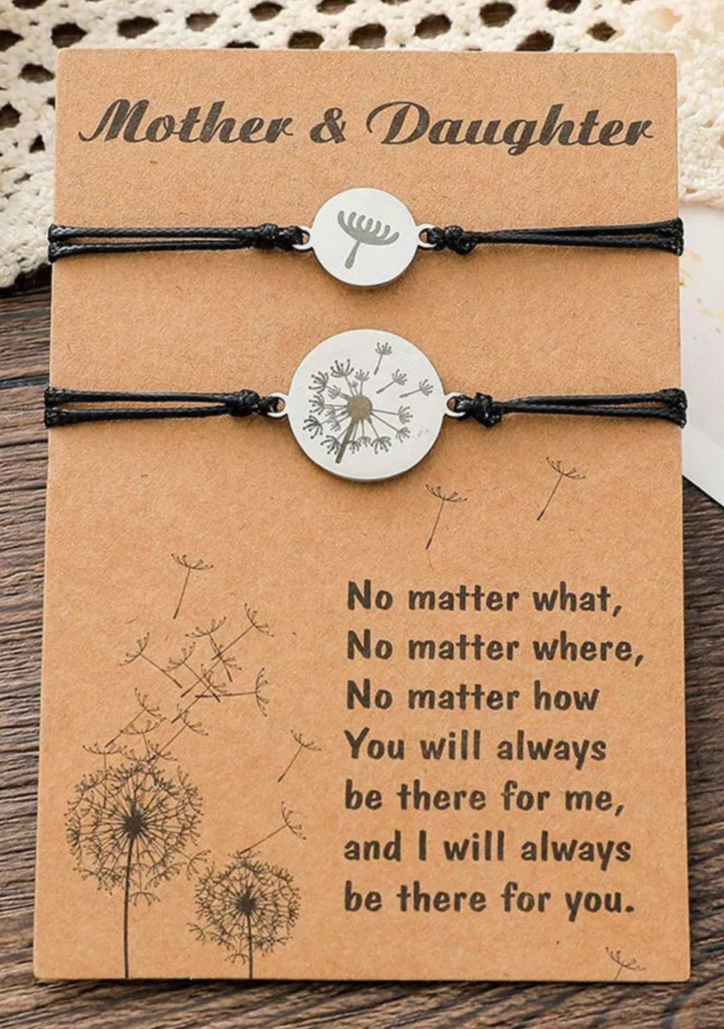 Mother & Daughter Bracelet Set