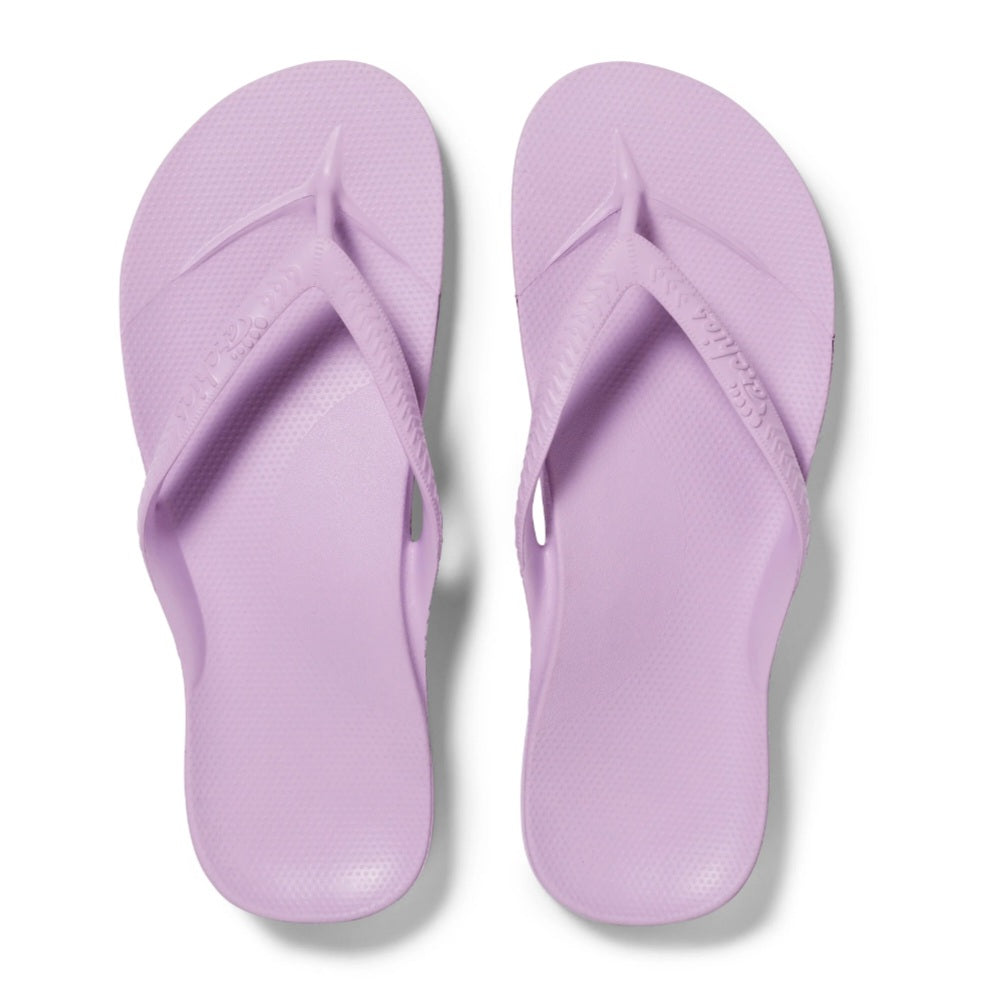 Archies Arch Support Flip Flops IN STOCK Lilac