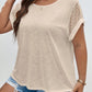 Natural Lace Sleeve Top