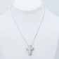 Treasure Jewels Faithful Glow Silver Necklace