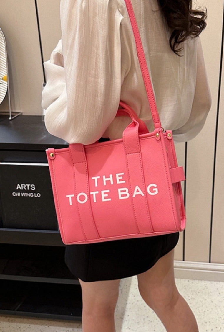 The Tote Bag Crossbody Pink