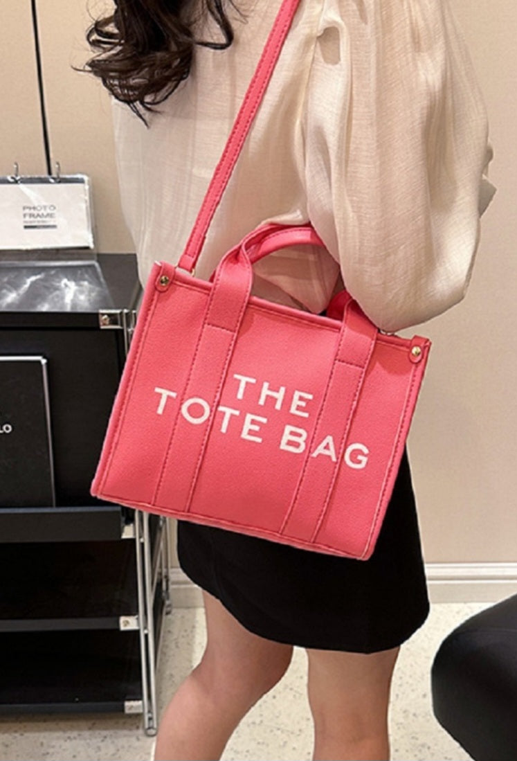 The Tote Bag Crossbody Pink