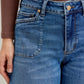 Judy Blue Medium Wash Barrel Jean
