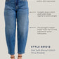 Judy Blue Medium Wash Barrel Jean