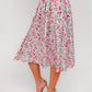 Vintage Cream Floral Skirt