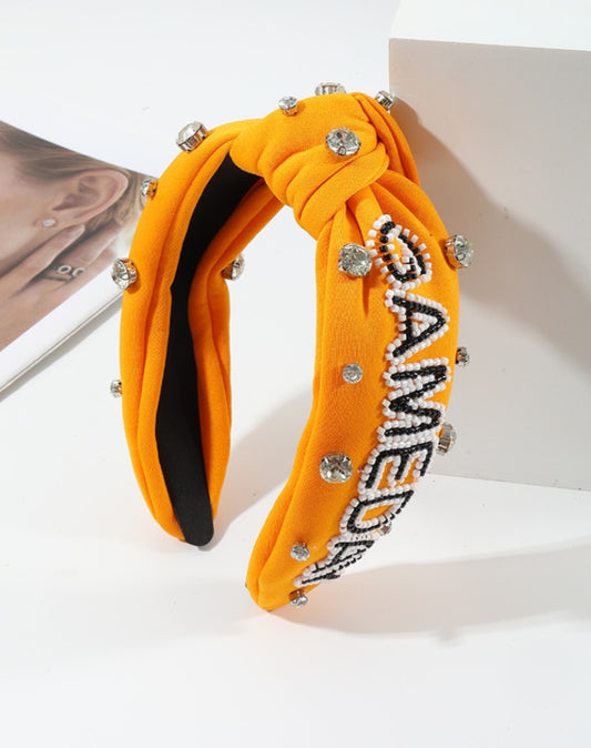 Game Day Headband Yellow