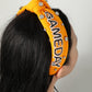 Game Day Headband Yellow