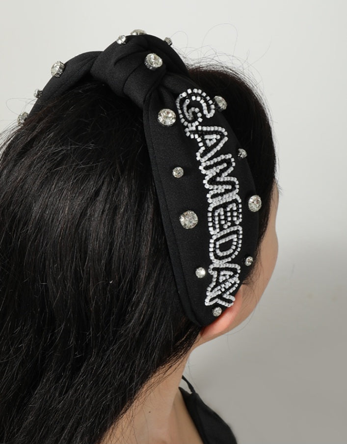 Game Day Headband Black