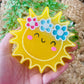 Large Floral Sunshine Car Freshie
