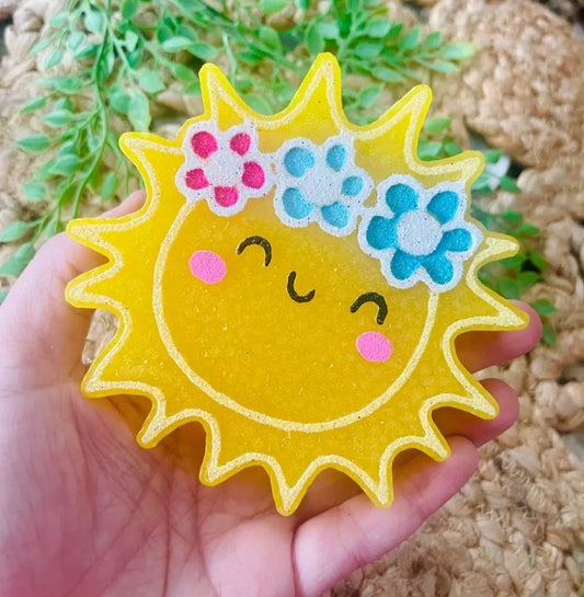 Large Floral Sunshine Car Freshie