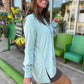 Carefree Brushed Cotton Hoodie Muted Sage