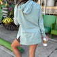 Carefree Brushed Cotton Hoodie Muted Sage