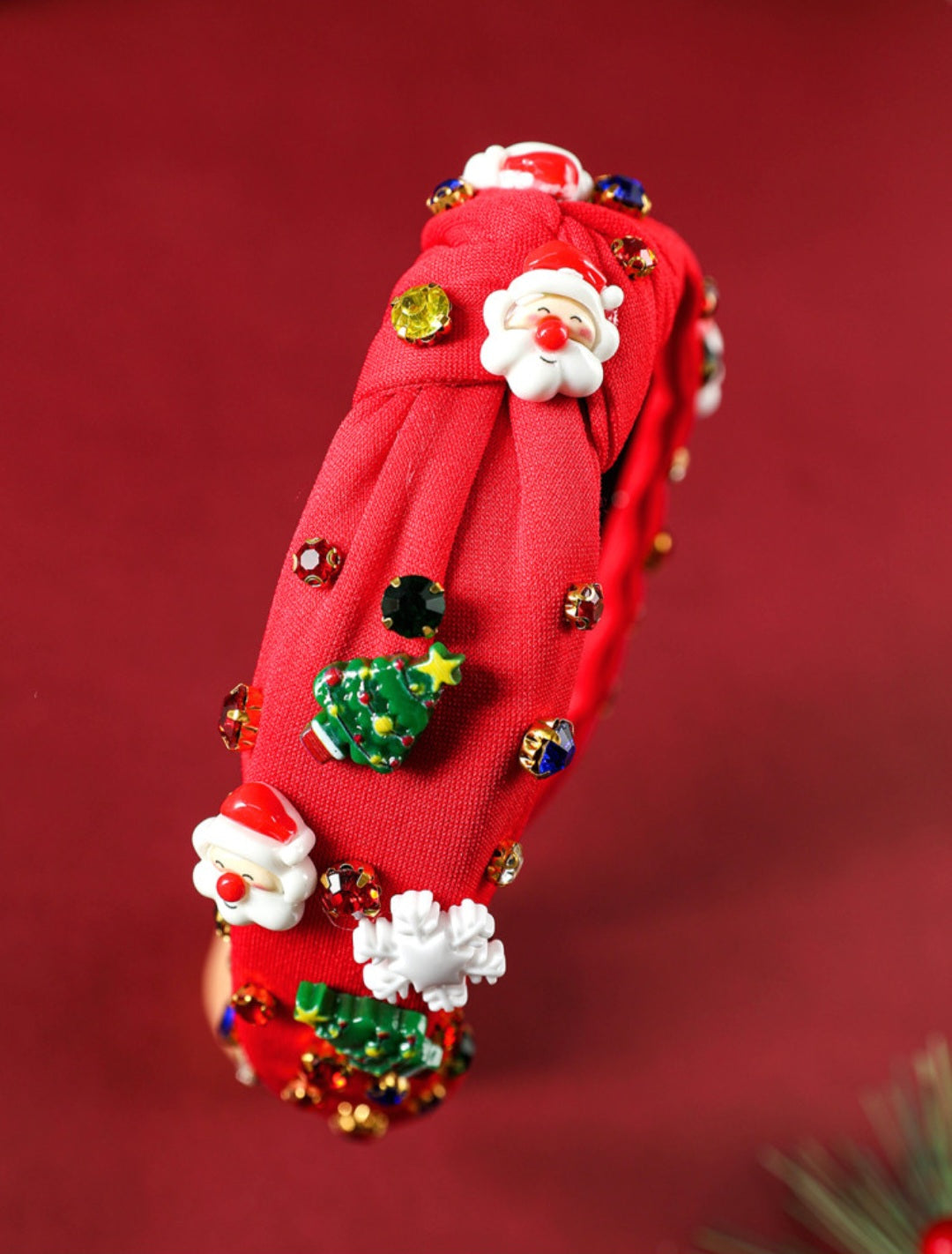 Red Christmas Headband