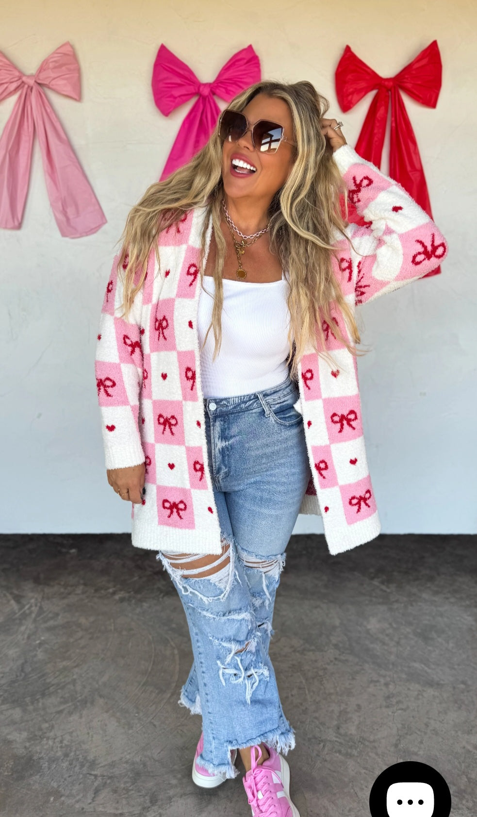 Blakeley Cloud Cardigan Bows