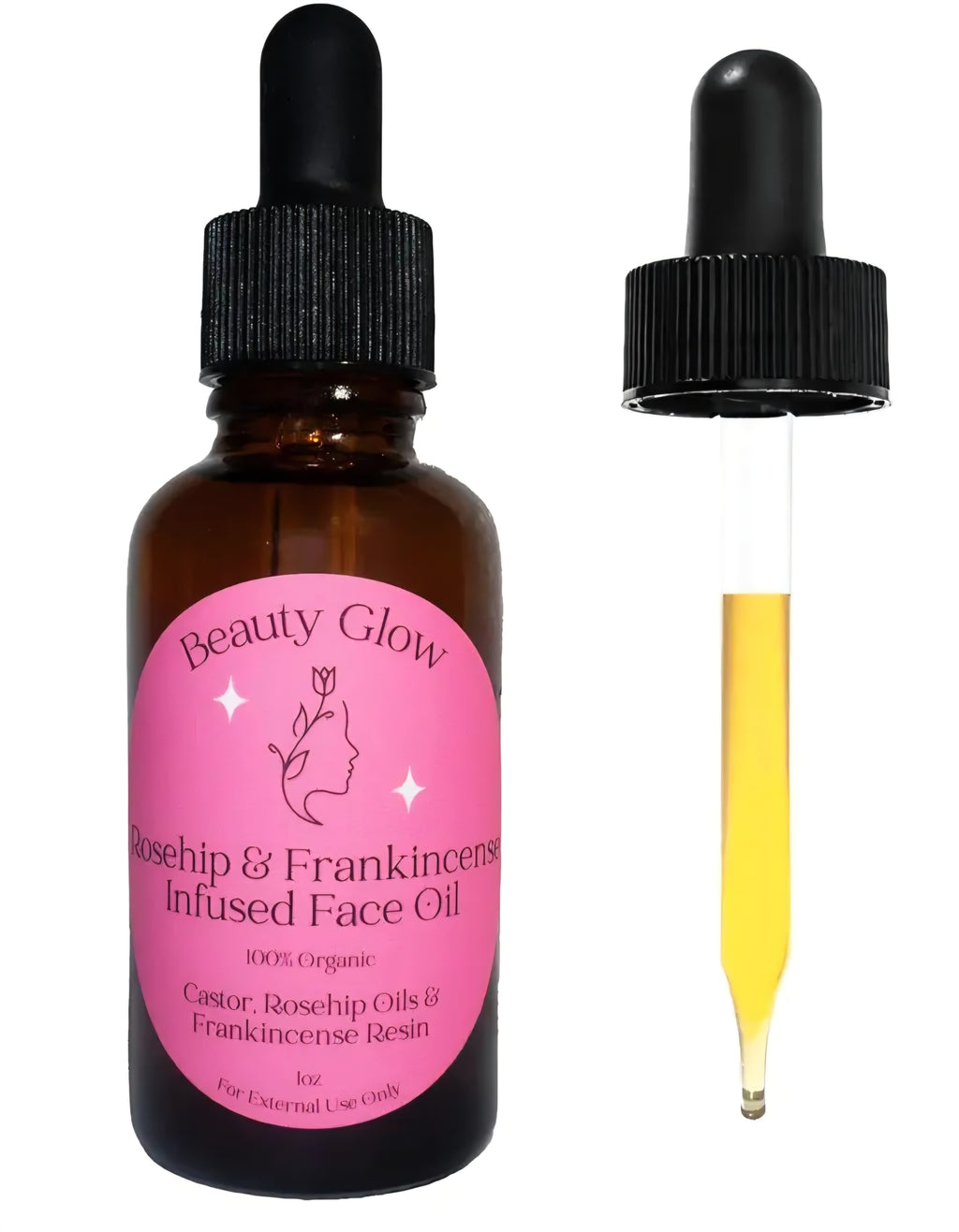 Beauty Glow Rosehip & Frankincense Oil